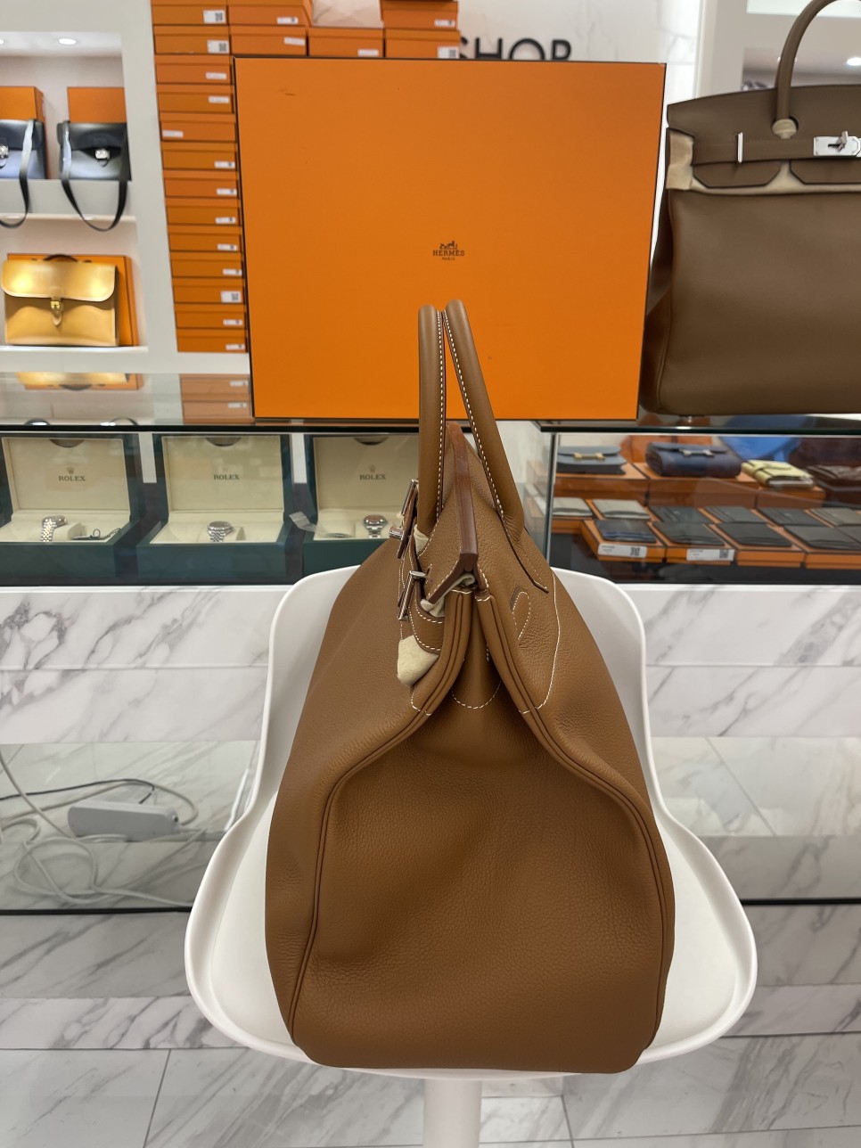 에르메스 버킨백 40 오따꾸르와 은장